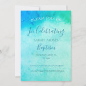 オンライン成人洗礼パーソナライズされた招待状 招待状 (正面)