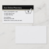 オンライン薬学の名刺 名刺 (正面/裏面)