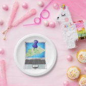 オンライン通りマップ紙プレート ペーパープレート (パーティー)