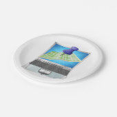 オンライン通りマップ紙プレート ペーパープレート (アングル)