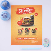 オンライン配達サービス フライヤー (シングル)