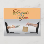 オンライン顧客 ポストカード (正面)