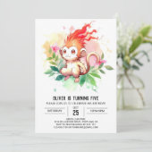 オンライン魅惑モンキー誕生日 招待状 (スタンド正面)