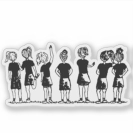 オンライン – Ultimate Frisbeeステッカー シール