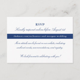 オンラインRSVPカード – Penobscot Bay Set エンクロージャーカード