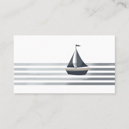 オンラインRSVP QRコード沿岸結婚のウェブサイト 名刺 (裏面)