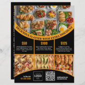 オンラカスタマイズイこの食べ物のメエレガントニュー&価格 (正面/裏面)