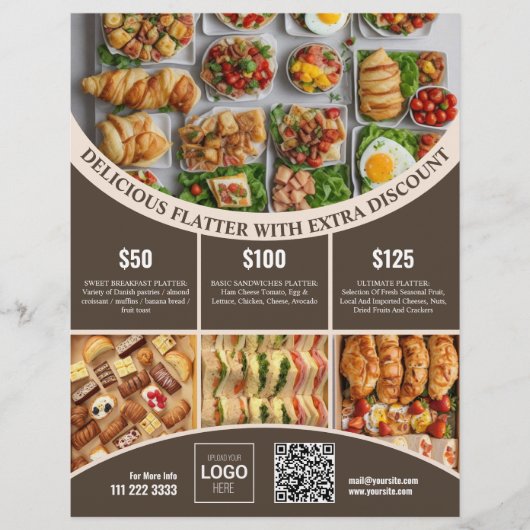 オンラカスタマイズイこの食べ物のメエレガントニュー&価格 (正面)