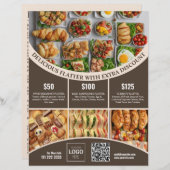 オンラカスタマイズイこの食べ物のメエレガントニュー&価格 (正面/裏面)