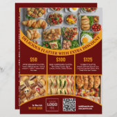 オンラカスタマイズイこの食べ物のメエレガントニュー&価格 (正面/裏面)