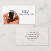 オンラクラシカルイン香水店の名刺 名刺 (正面/裏面)