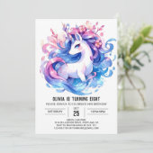 オンラモダンインホース誕生日 招待状 (スタンド正面)