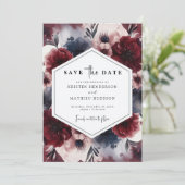 オンラ素朴インBurgundy結婚's セーブザデート (スタンド正面)