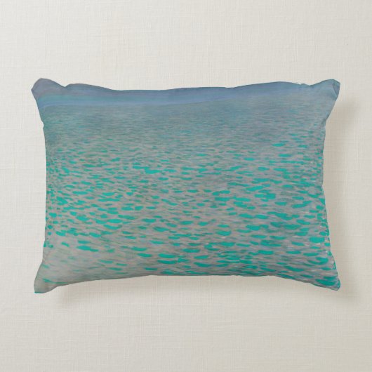 オンレイクタゼバイグスタフクリムト、ヴィンテージファインアート アクセントクッション (正面)