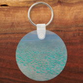 オンレイクタゼバイグスタフクリムト、ヴィンテージファインアート キーホルダー (裏面)