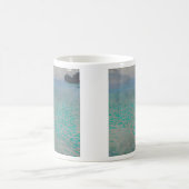 オンレイクタゼバイグスタフクリムト、ヴィンテージファインアート コーヒーマグカップ (中央)