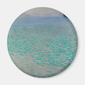 オンレイクタゼバイグスタフクリムト、ヴィンテージファインアート マグネット (正面)