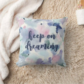 オン保ドレーム抽象芸術パステルウォーターカラー クッション (ブランケット)
