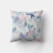 オン保ドレーム抽象芸術パステルウォーターカラー クッション (裏面)