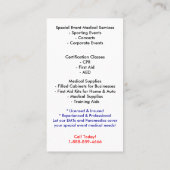 オン場面、副大統領、私書箱、チャックHirsch… 名刺 (裏面)