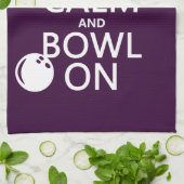 オン平静およびボールをすべての色保って下さい キッチンタオル (折り畳み)