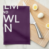 オン平静およびボールをすべての色保って下さい キッチンタオル (四つ折り)