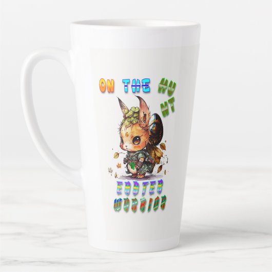 オン狩り復活祭の戦士 カフェラテマグ (左)