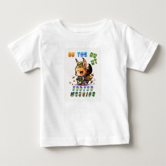 オン狩り復活祭の戦士 ベビーTシャツ (正面)