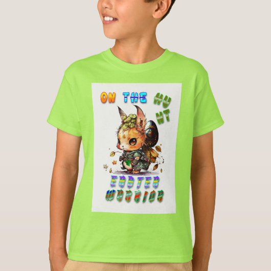 オン狩り復活祭の戦士 Tシャツ (正面)