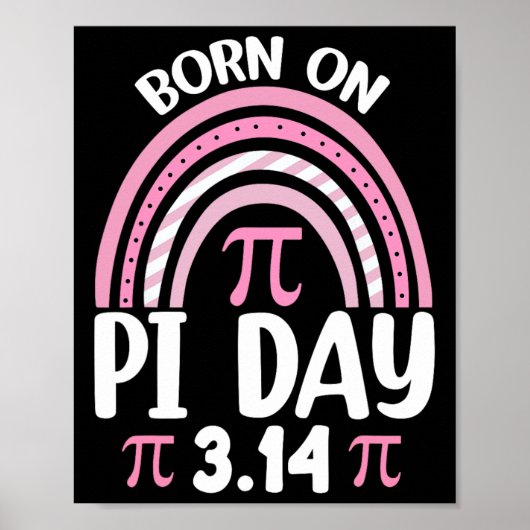 オン生まれパイ日誕生日ハッピーPi日先生 ポスター (正面)