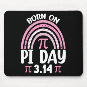 オン生まれパイ日誕生日ハッピーPi日先生 マウスパッド