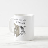 オン遊 コーヒーマグカップ (正面左)