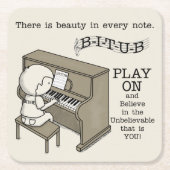 オン遊 スクエアペーパーコースター (正面)