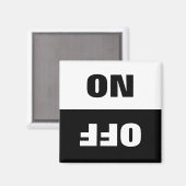 オン/オフ食洗機の使用中のサイン冷蔵庫用マグネット マグネット (正面/裏面)