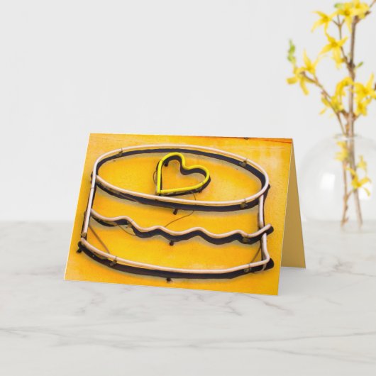 オン カード (黄色い花)