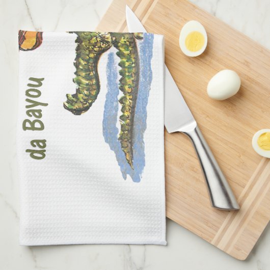 オン・ダ・バイ キッチンタオル (四つ折り)