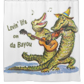 オン・ダ・バイ シャワーカーテン (正面)