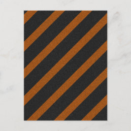 オーアングル&ブラックストライプグリッター ポストカード