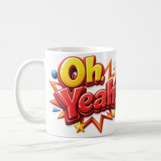 オーイェー！ コーヒーマグカップ (左)