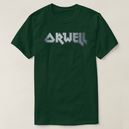 オーウェル Tシャツ (デザイン正面)