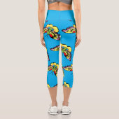 オーウェンジョーンズアンティークオリエンタル蝶 カプリレギンス (裏面)