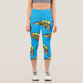 オーウェンジョーンズアンティークオリエンタル蝶 カプリレギンス (正面)