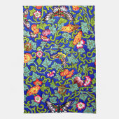 オーウェンジョーンズアンティークオリエンタル蝶 キッチンタオル (縦)