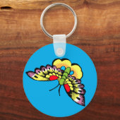 オーウェンジョーンズアンティークオリエンタル蝶 キーホルダー (正面)