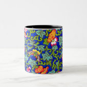 オーウェンジョーンズアンティークオリエンタル蝶 ツートーンマグカップ (中央)