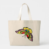 オーウェンジョーンズアンティークオリエンタル蝶 ラージトートバッグ (裏面)