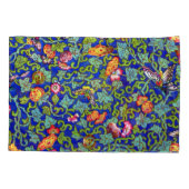 オーウェンジョーンズアンティークオリエンタル蝶 枕カバー (裏面)