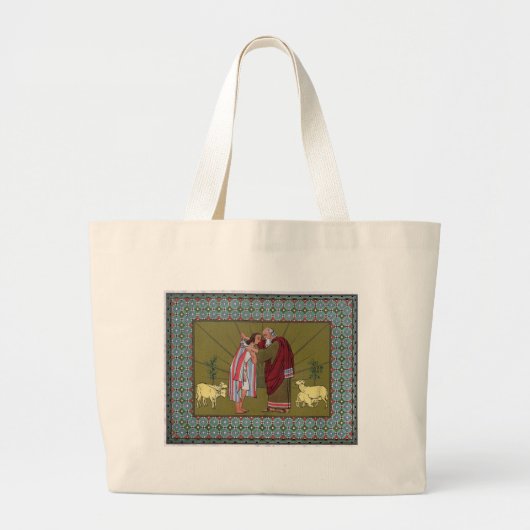 オーウェンジョーンズ-今イスラエル共和国によって愛されるヨセフもっと ラージトートバッグ (正面)