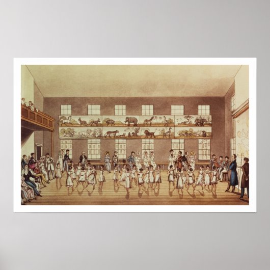 オーウェン氏の機関、ニューラナーク（カドリーユ・ダンシ） ポスター (正面)