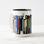 オーウェン著芸術 ツートーンマグカップ (正面左)